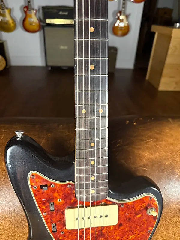 1963 Fender Jazzmaster - Black Refin - OHSC