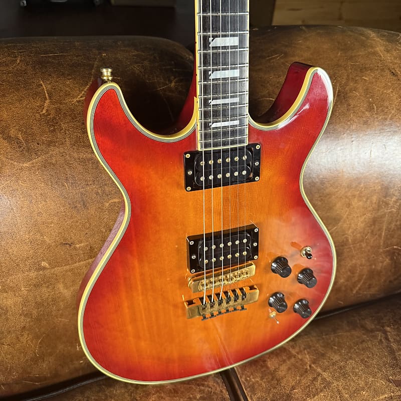 1993 Fender ES-RF Robben Ford Esprit MIJ - Aged Tobacco Burst